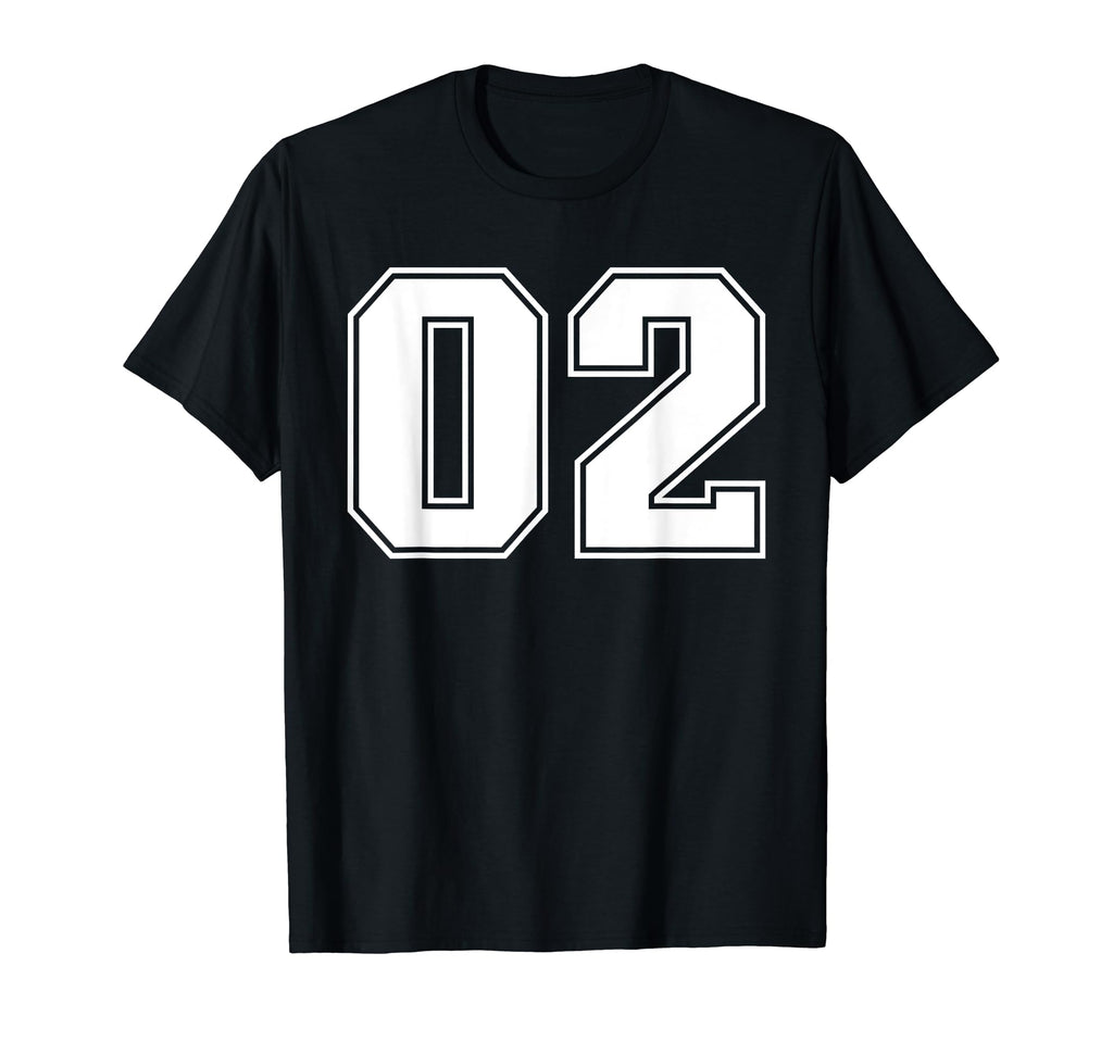 02 Jersey Number Graphic Tee product image