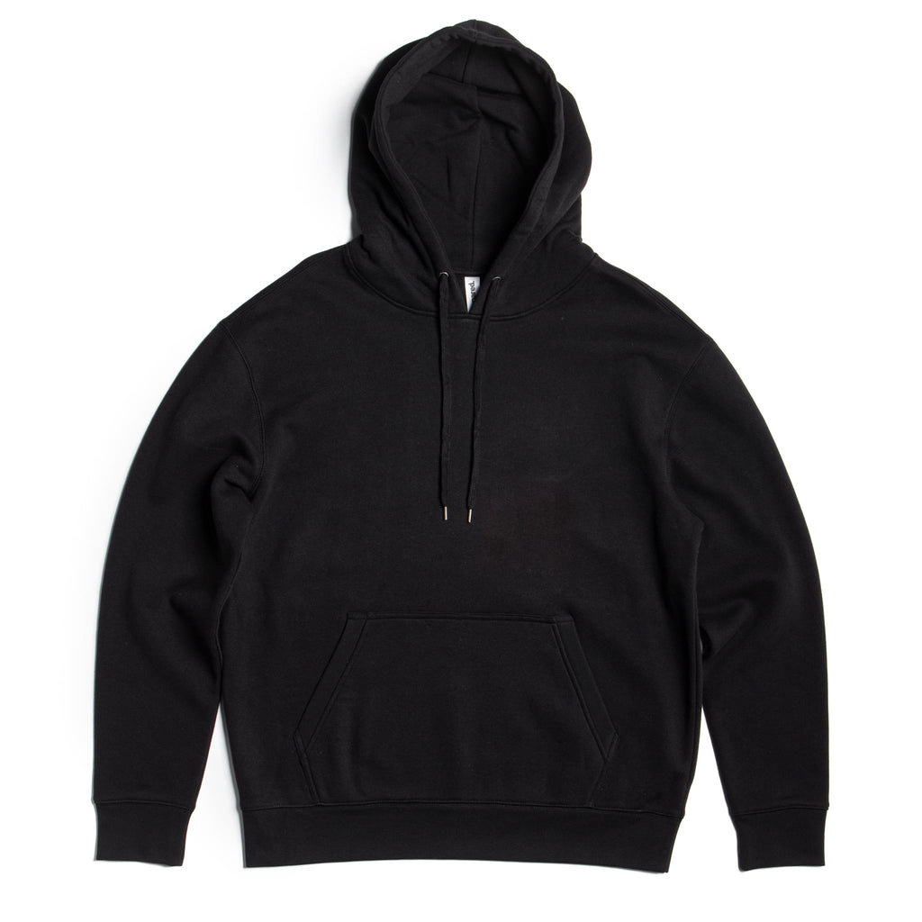 P2016 Heavyweight Pullover Hoodie black color