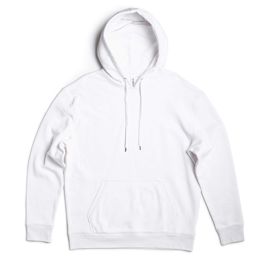 P2016 Heavyweight Pullover Hoodie white color