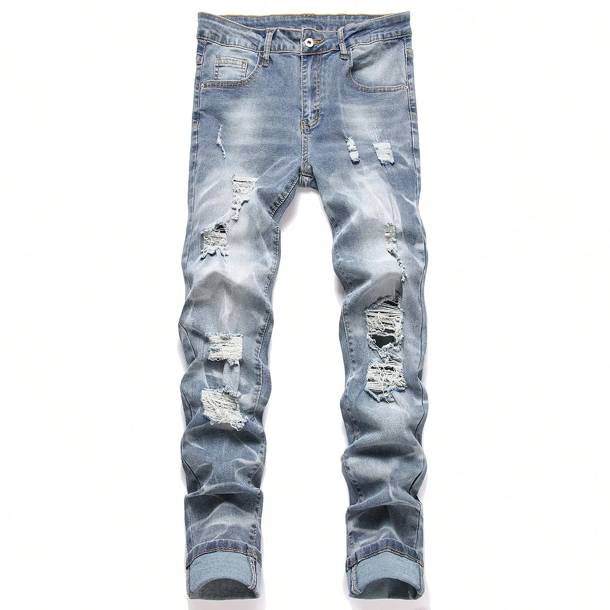 Men's Korean-Style Stretch Jeans product image
