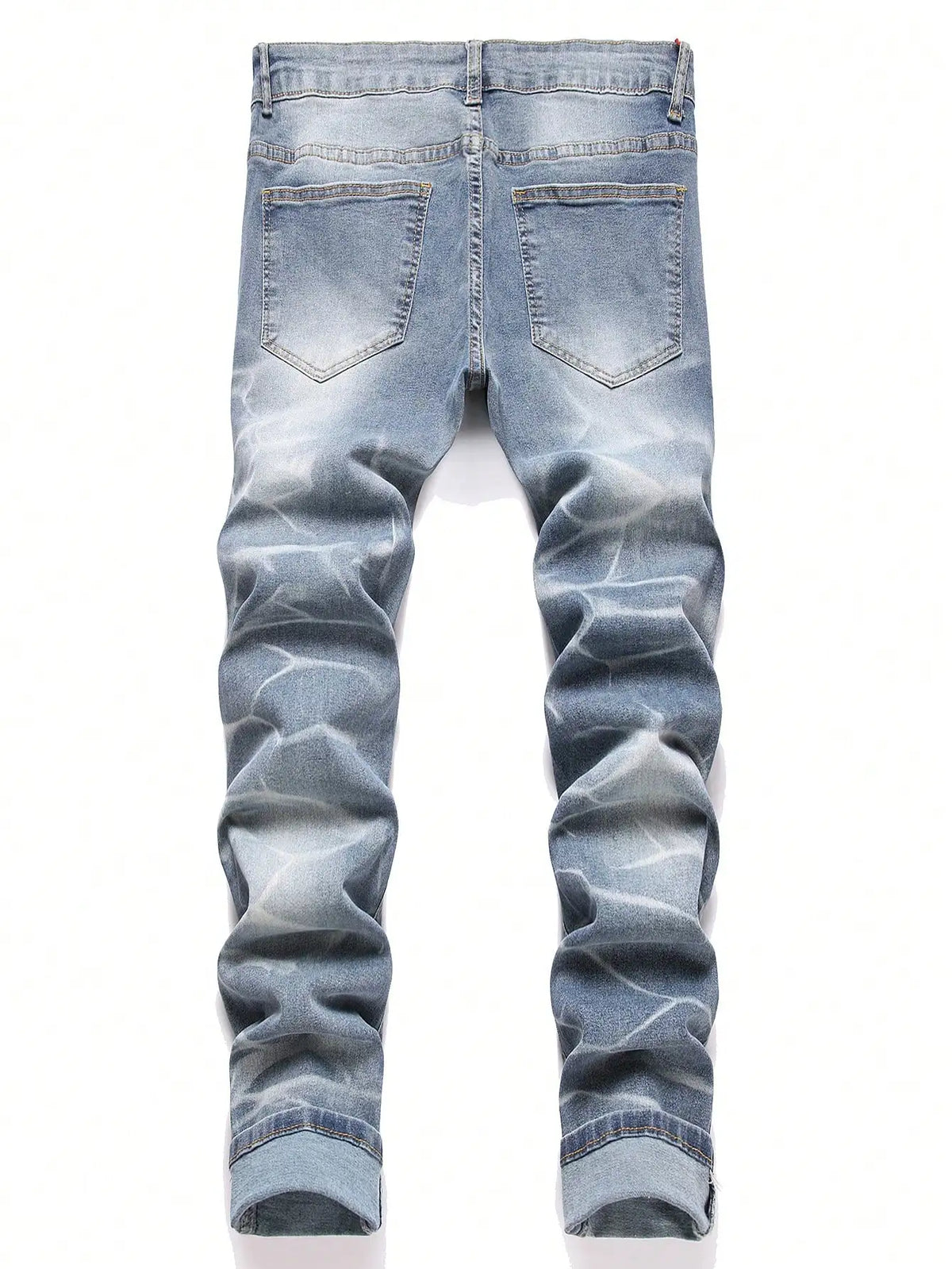Men's Korean-Style Stretch Jeans detail image
