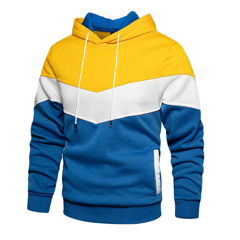 Men's Solid Pullover Hoodie detail image