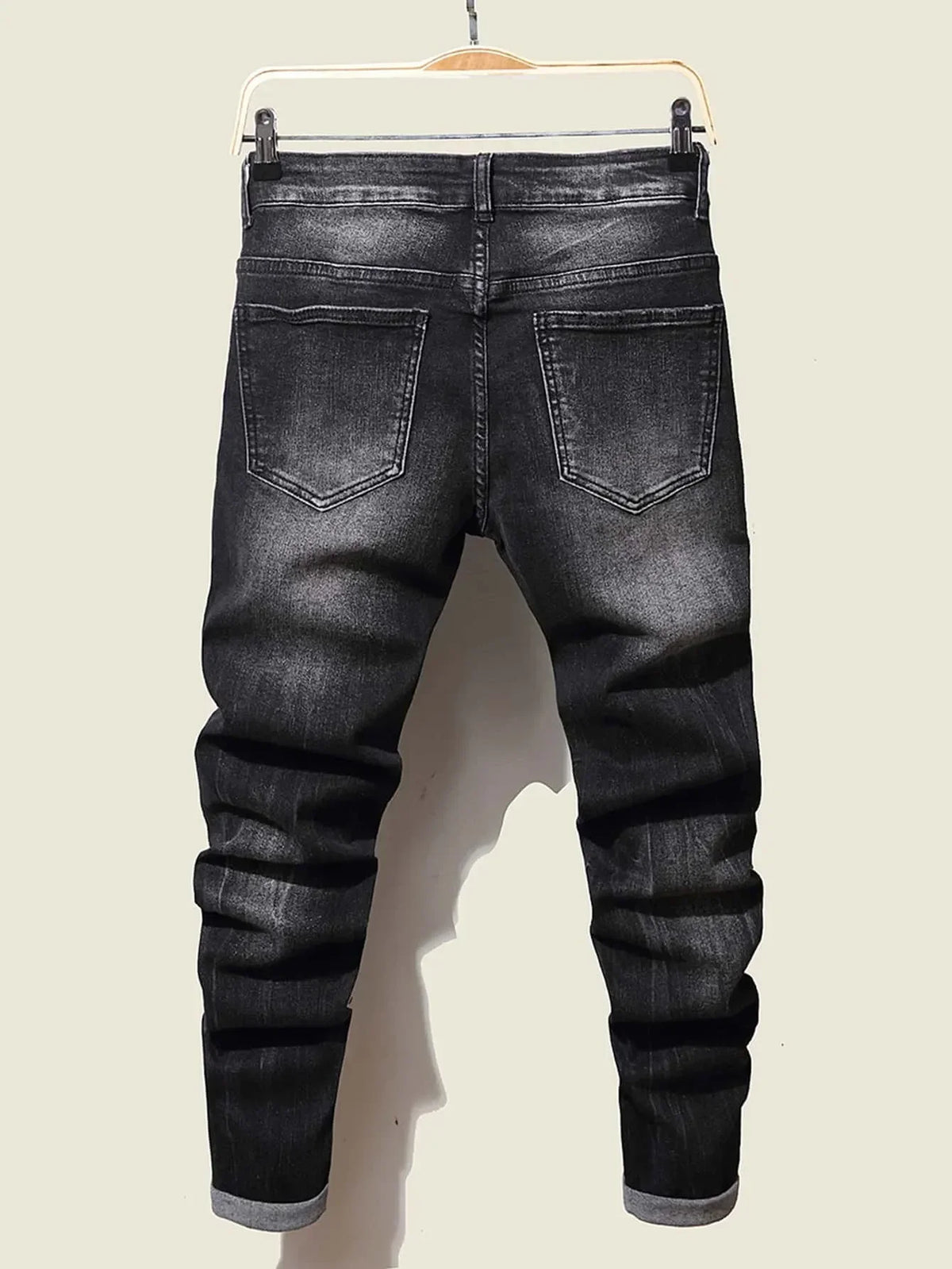 Men's Korean-Style Stretch Jeans additional product image