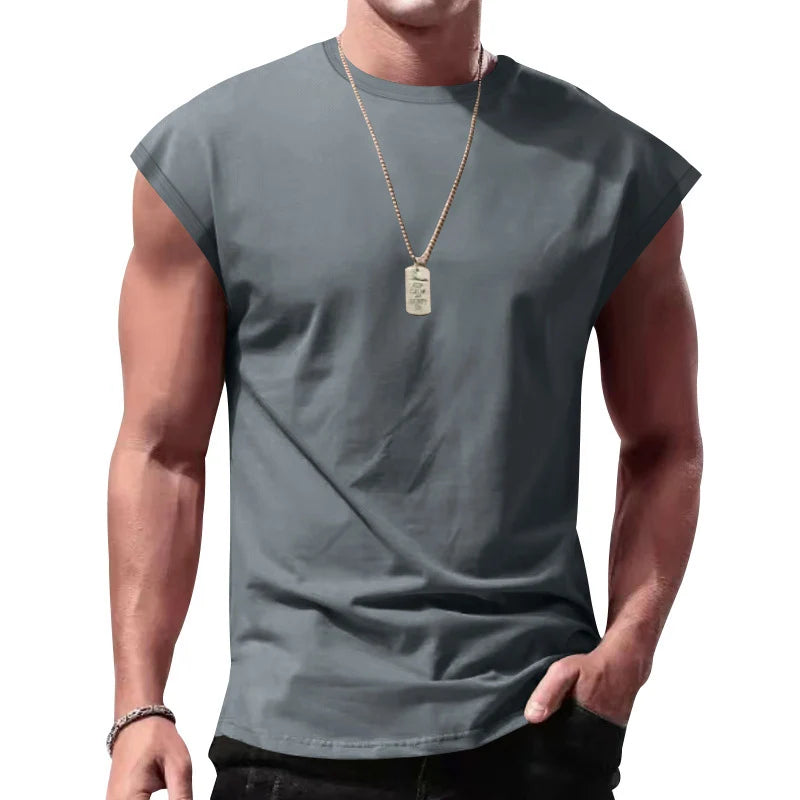 Men's Breathable Tank Top color view