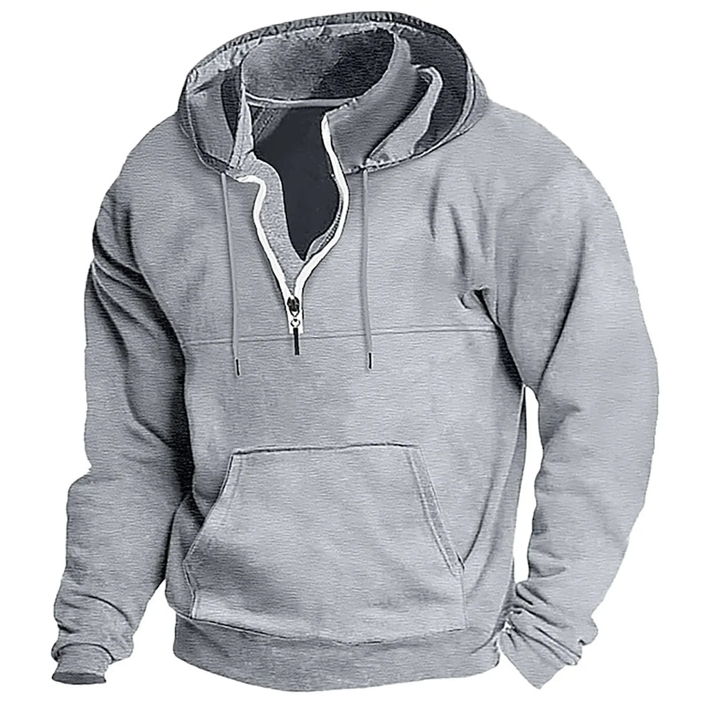 Men's Half-Zip Fleece Hoodie alternate color