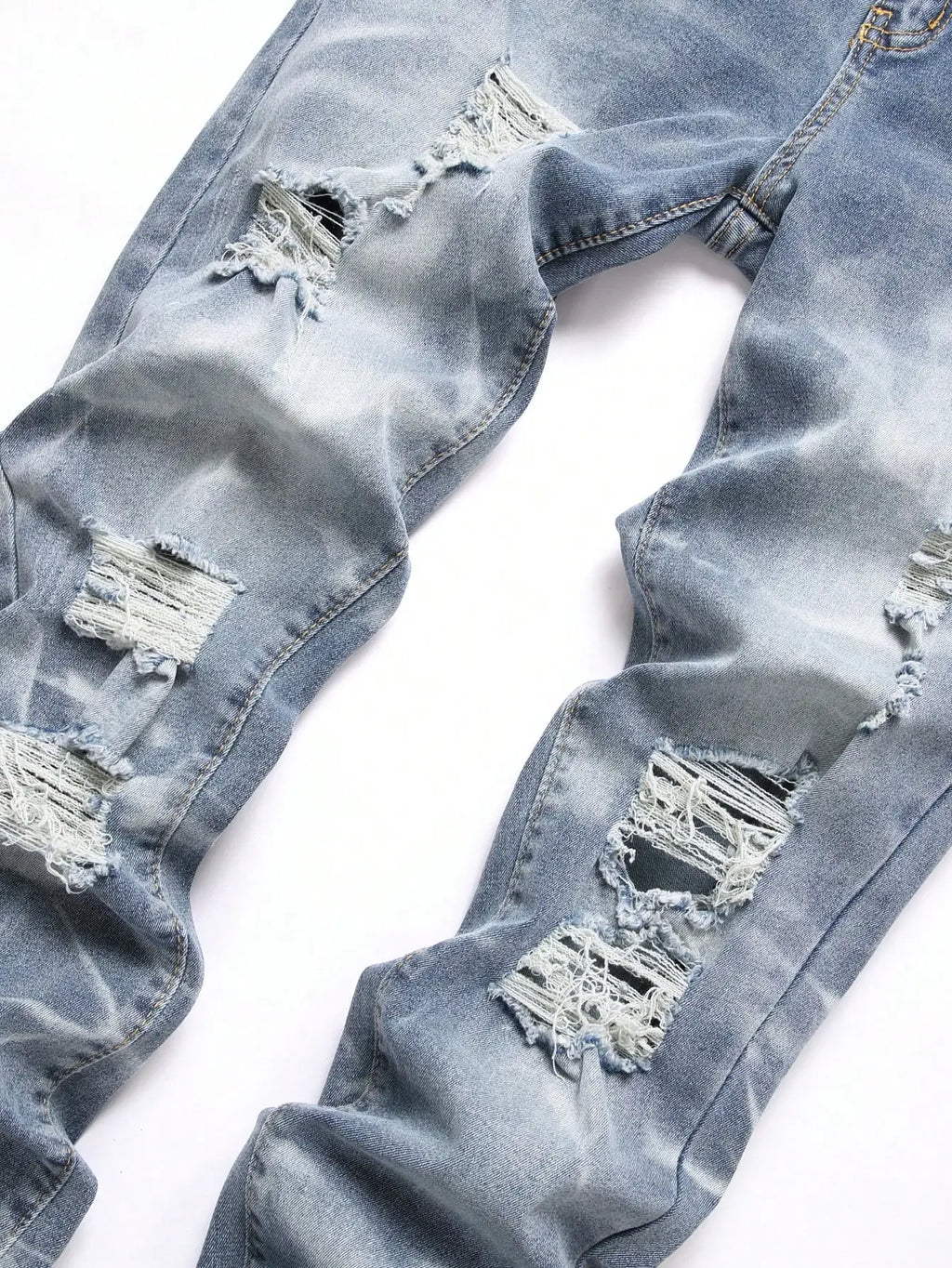 Men's Korean-Style Stretch Jeans alternate view