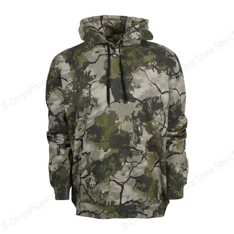 3D Camouflage Hoodie detail view