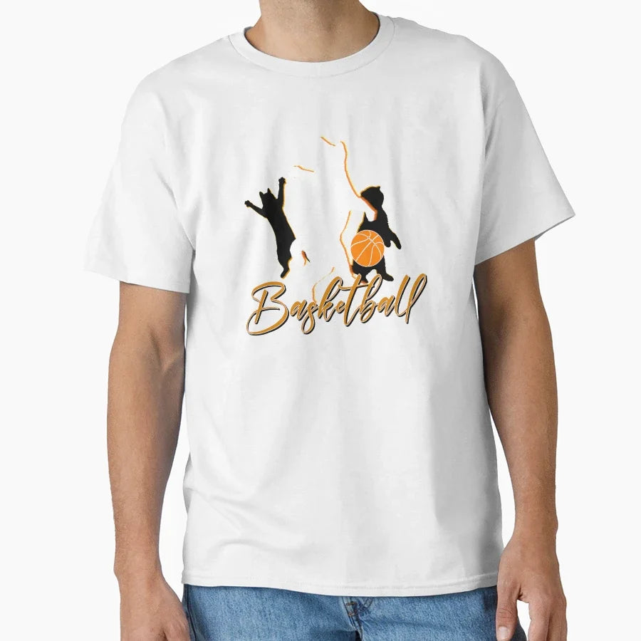 Basketball Cats Graphic Tee product image